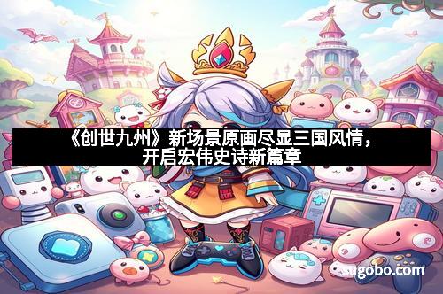 《创世九州》新场景原画尽显三国风情，开启宏伟史诗新篇章