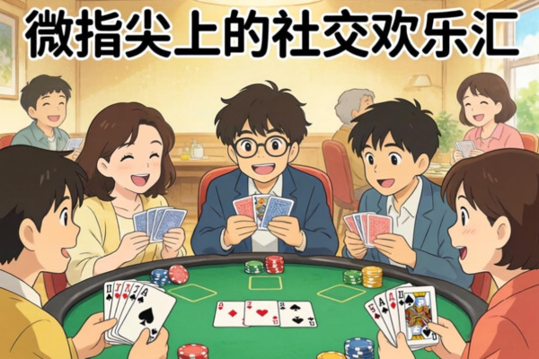 巅峰碰撞微扑克释放强者锋芒，随时随地畅玩